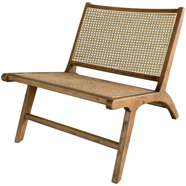 Sillón Ratan Chi-5 Rattan Bejuco Natural Sillon Olmo silla